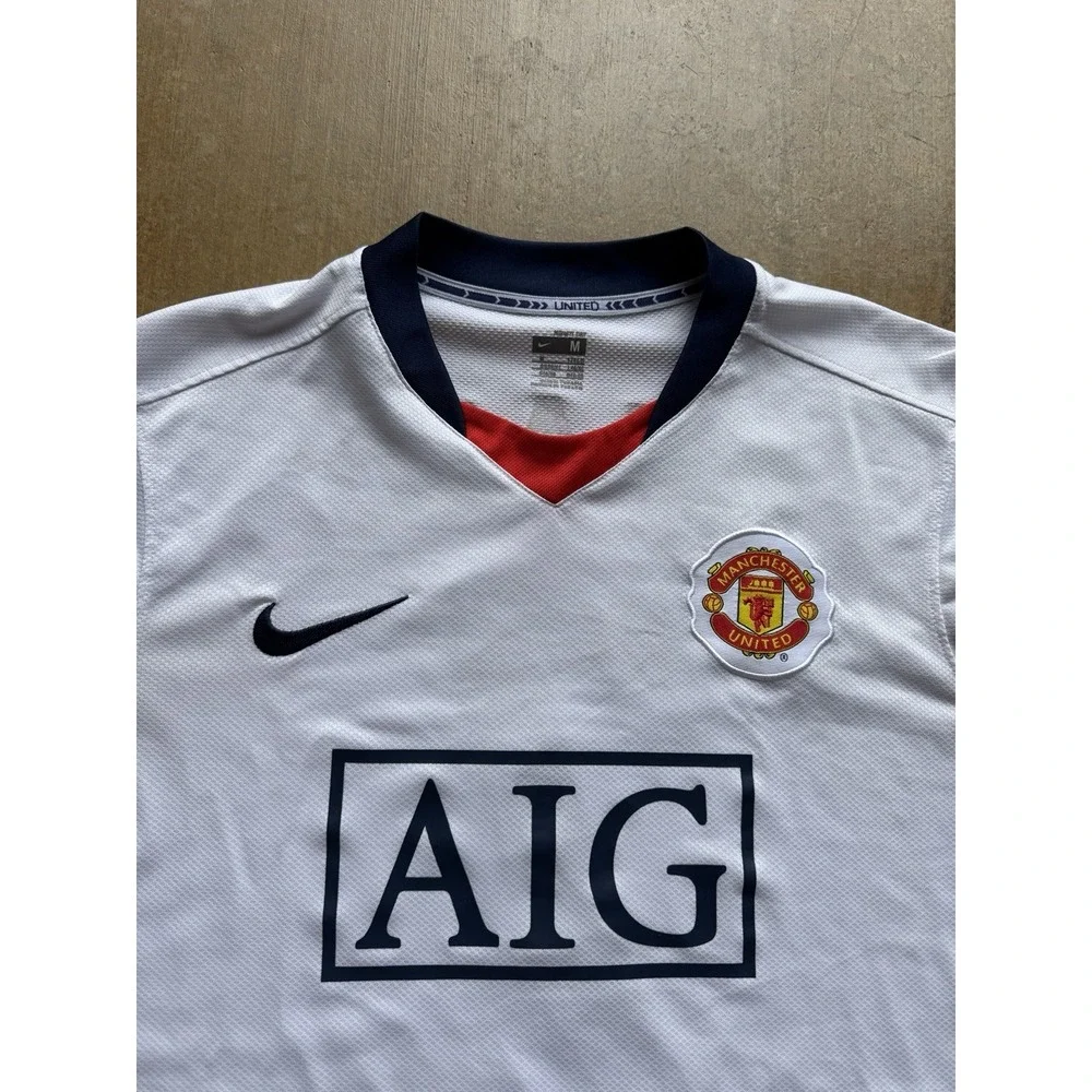 VTG 2008 Nike Cristiano Ronaldo Soccer Futbol Jersey Manchester City T-Shirt (M